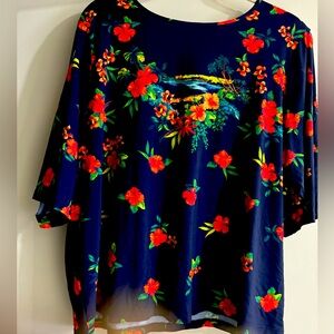 Lands End Rashguard swim shirt